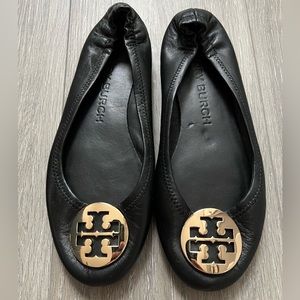 Tory Burch, Minnie Travel Ballet flats, EUC, women’s 8